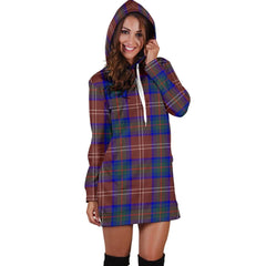 Chisholm Hunting Modern Tartan Plaid Hoodie Dress