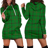 Don (Tribe-of-Mar) Tartan Plaid Hoodie Dress