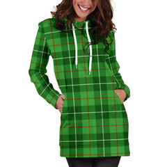 Galloway District Tartan Plaid Hoodie Dress