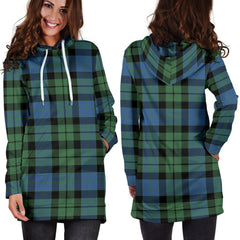 MacKay Ancient Tartan Plaid Hoodie Dress