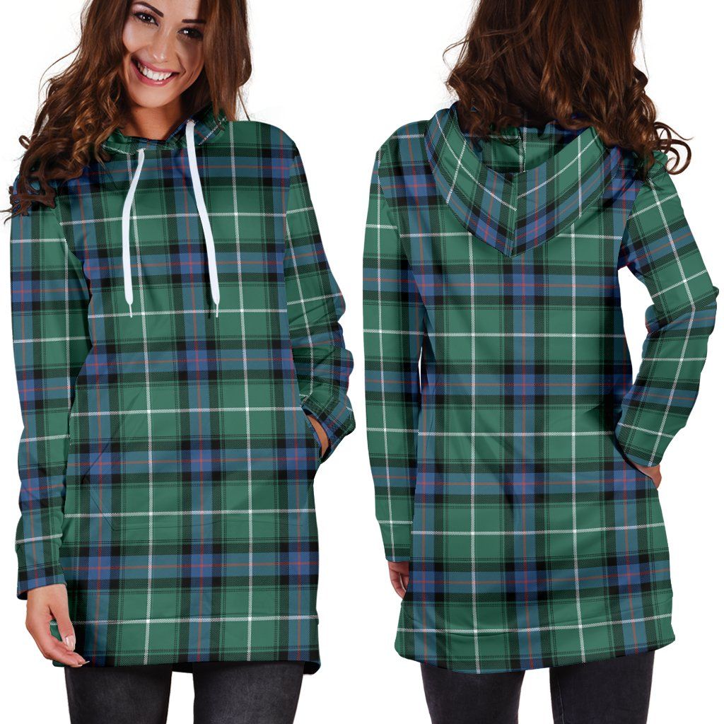 MacDonald of the Isles Hunting Ancient Tartan Plaid Hoodie Dress