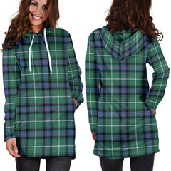 MacDonald of the Isles Hunting Ancient Tartan Plaid Hoodie Dress
