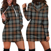 Gunn Weathered Tartan Plaid Hoodie Dress