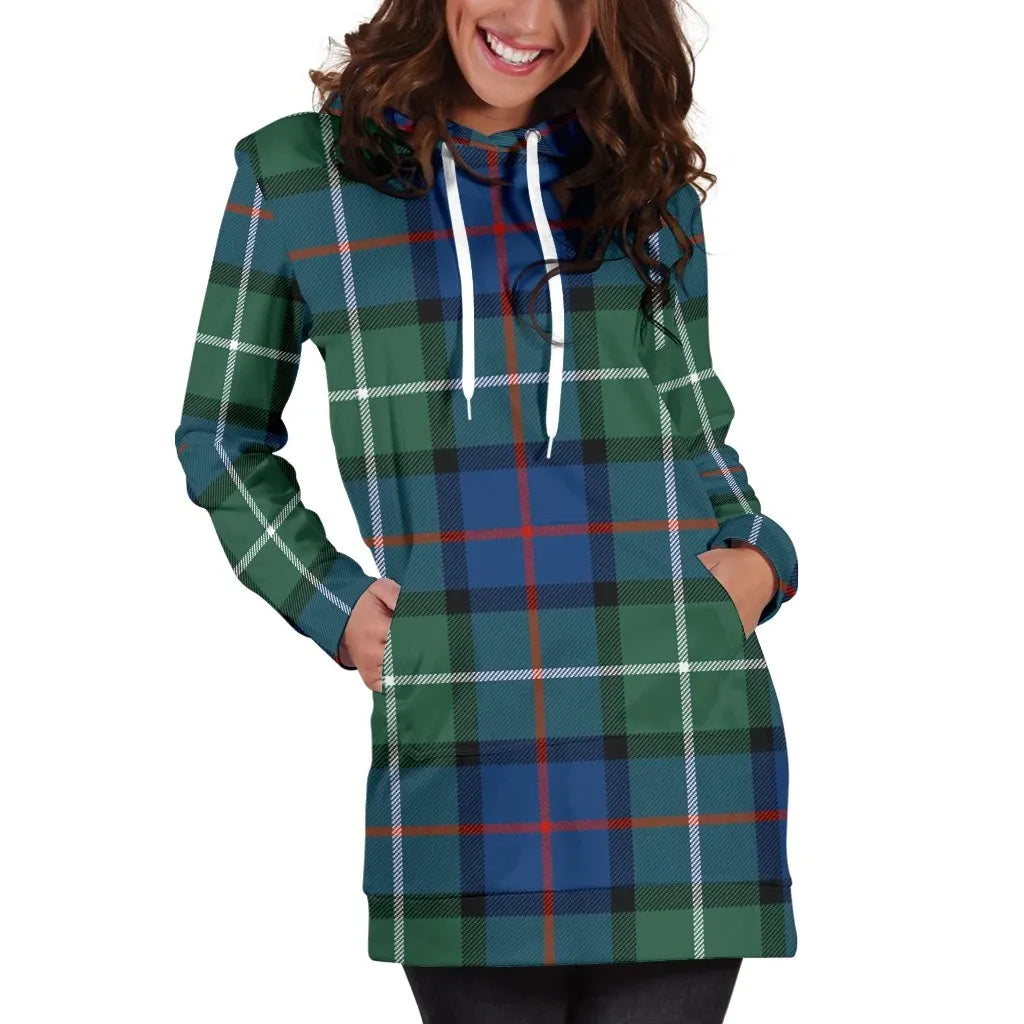 Davidson of Tulloch Tartan Plaid Hoodie Dress
