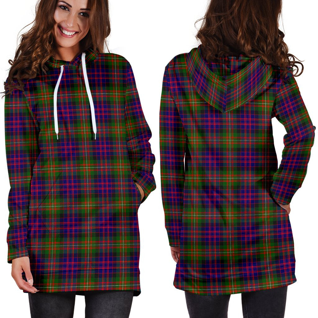 MacDonnell of Glengarry Modern Tartan Plaid Hoodie Dress