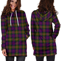 MacDonnell of Glengarry Modern Tartan Plaid Hoodie Dress