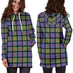 MacDonald Ancient Tartan Plaid Hoodie Dress