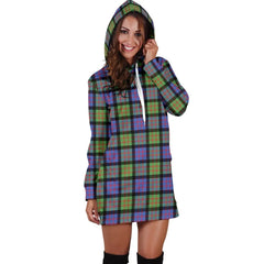MacDonald Ancient Tartan Plaid Hoodie Dress