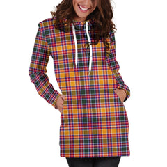 Jacobite Tartan Plaid Hoodie Dress
