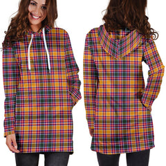 Jacobite Tartan Plaid Hoodie Dress