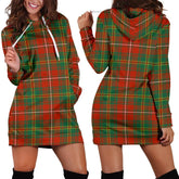 Hay Ancient Tartan Plaid Hoodie Dress