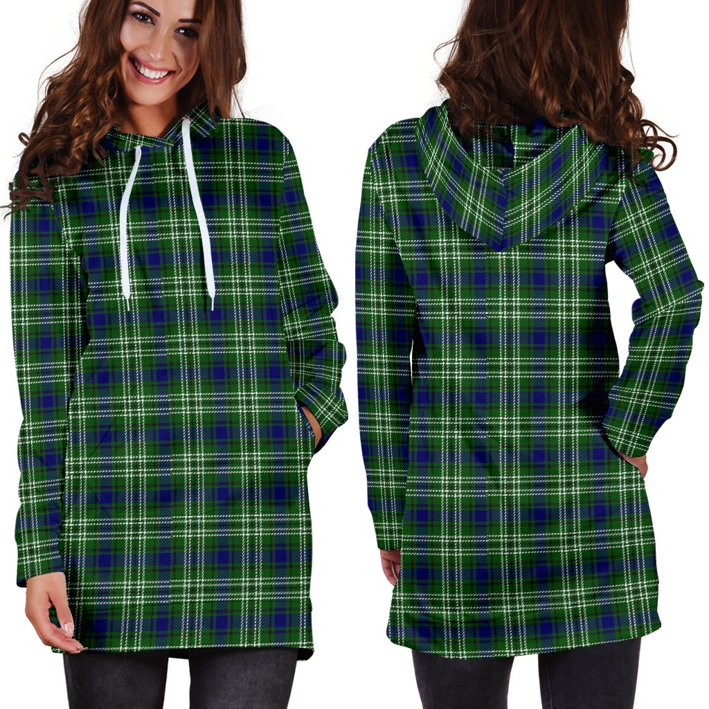 Tweedside District Tartan Plaid Hoodie Dress