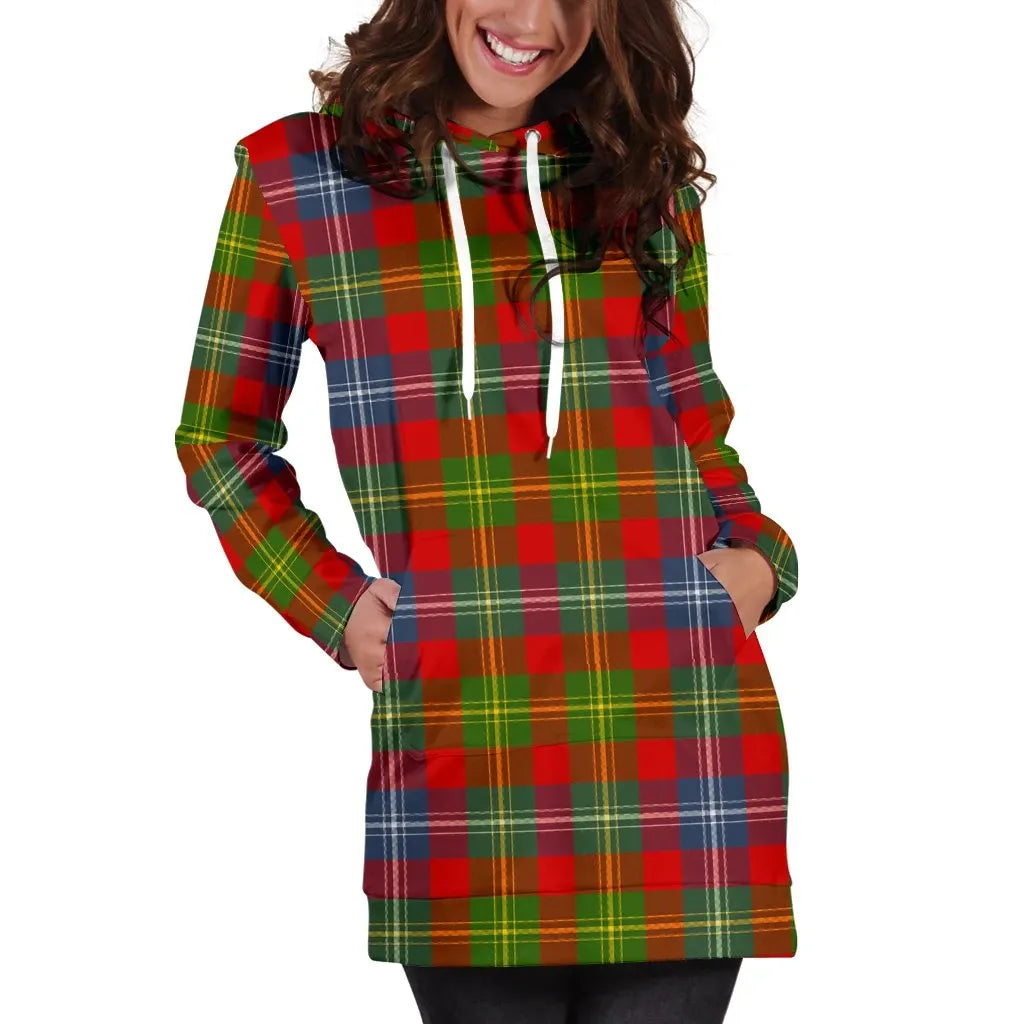 Forrester Tartan Plaid Hoodie Dress