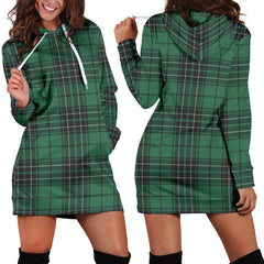 MacLean Hunting Ancient Tartan Plaid Hoodie Dress