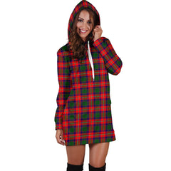 Roxburgh District Tartan Plaid Hoodie Dress