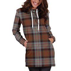 Cameron of Erracht Weathered Tartan Plaid Hoodie Dress