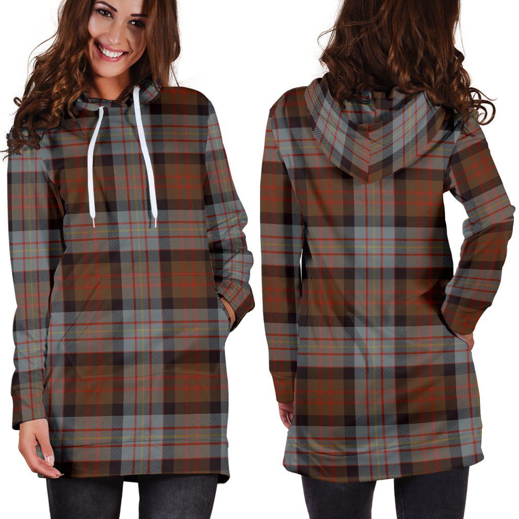 Cameron of Erracht Weathered Tartan Plaid Hoodie Dress