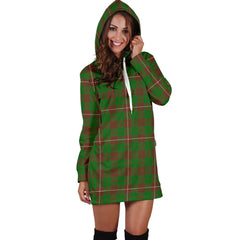 MacKinnon Hunting Modern Tartan Plaid Hoodie Dress
