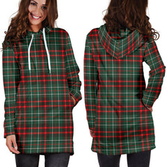 MacDiarmid Modern Tartan Plaid Hoodie Dress