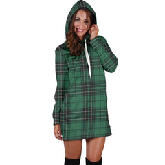 MacLean Hunting Ancient Tartan Plaid Hoodie Dress