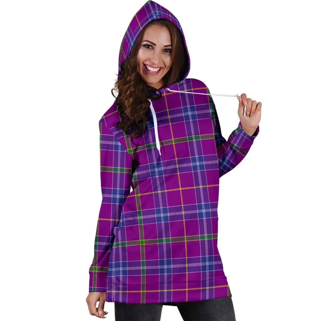 Jackson Tartan Plaid Hoodie Dress