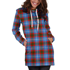 Edinburgh District Tartan Plaid Hoodie Dress