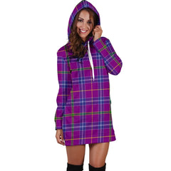 Jackson Tartan Plaid Hoodie Dress