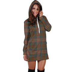 Kennedy Weathered Tartan Plaid Hoodie Dress