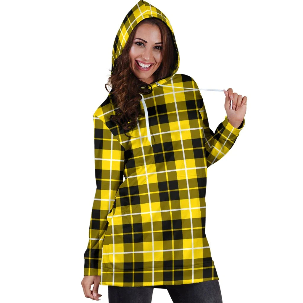 Barclay Dress Modern Tartan Plaid Hoodie Dress