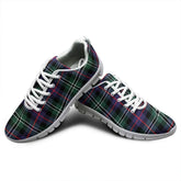 Rose Hunting Modern Tartan Plaid Sneakers