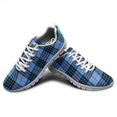 MacKay Blue Tartan Crest Sneakers