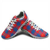Galloway Red Tartan Crest Sneakers