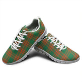 Menzies Green Ancient Tartan Crest Sneakers