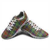 Shaw Green Modern Tartan Crest Sneakers