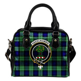 Abercrombie Tartan Crest Shoulder Handbag