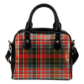 MacPherson Weathered Tartan Plaid Shoulder Handbag