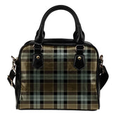 Graham of Menteith Weathered Tartan Plaid Shoulder Handbag