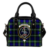 Bannerman Tartan Crest Shoulder Handbag