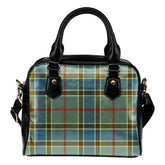 Balfour Blue Tartan Plaid Shoulder Handbag