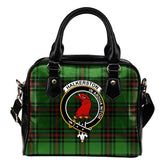 Halkerston Tartan Crest Shoulder Handbag