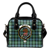 Melville Tartan Crest Shoulder Handbag