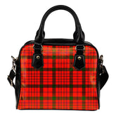 MacDonnell of Keppoch Modern Tartan Plaid Shoulder Handbag