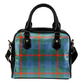 Agnew Ancient Tartan Plaid Shoulder Handbag