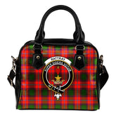 Rattray Modern Tartan Crest Shoulder Handbag