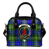 Maitland Tartan Crest Shoulder Handbag