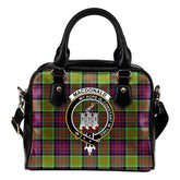 MacDonald of Clan Ranald Tartan Crest Shoulder Handbag