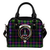Morrison Modern Tartan Crest Shoulder Handbag