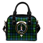 MacKay Modern Tartan Crest Shoulder Handbag