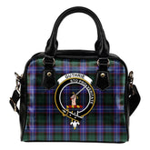 Guthrie Modern Tartan Crest Shoulder Handbag