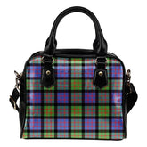 MacDonald Ancient Tartan Plaid Shoulder Handbag